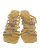 Burberry Printed Gladiator Sandals