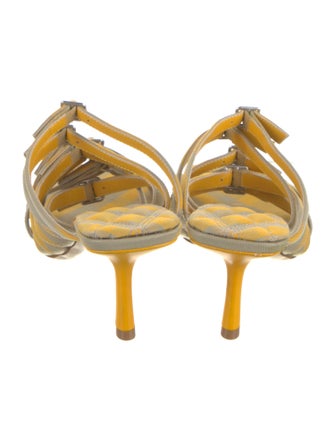 Burberry Printed Gladiator Sandals