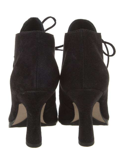 Burberry Suede Lace-Up Boots