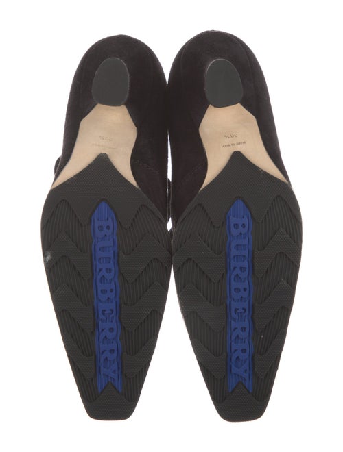 Burberry Suede Lace-Up Boots