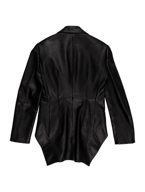 Burberry Calf Leather Moto Jacket