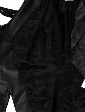 Burberry Calf Leather Moto Jacket