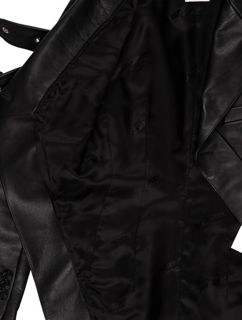 Burberry Calf Leather Moto Jacket