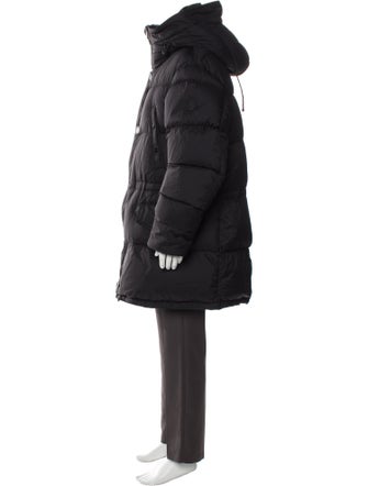 Burberry Nova Check Pattern Puffer Coat