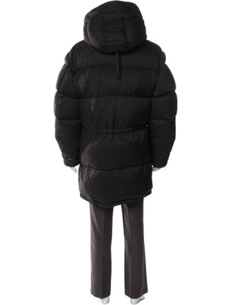 Burberry Nova Check Pattern Puffer Coat