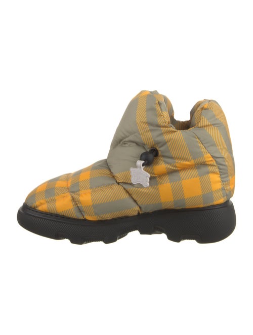 Burberry Nylon Printed Hiking Boots