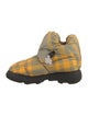 Burberry Nylon Printed Hiking Boots