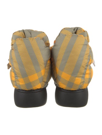 Burberry Nylon Printed Hiking Boots