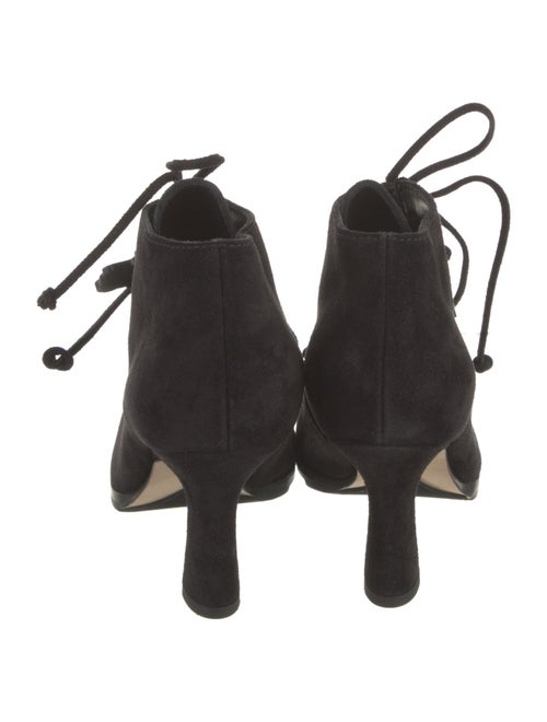 Burberry Suede Lace-Up Boots