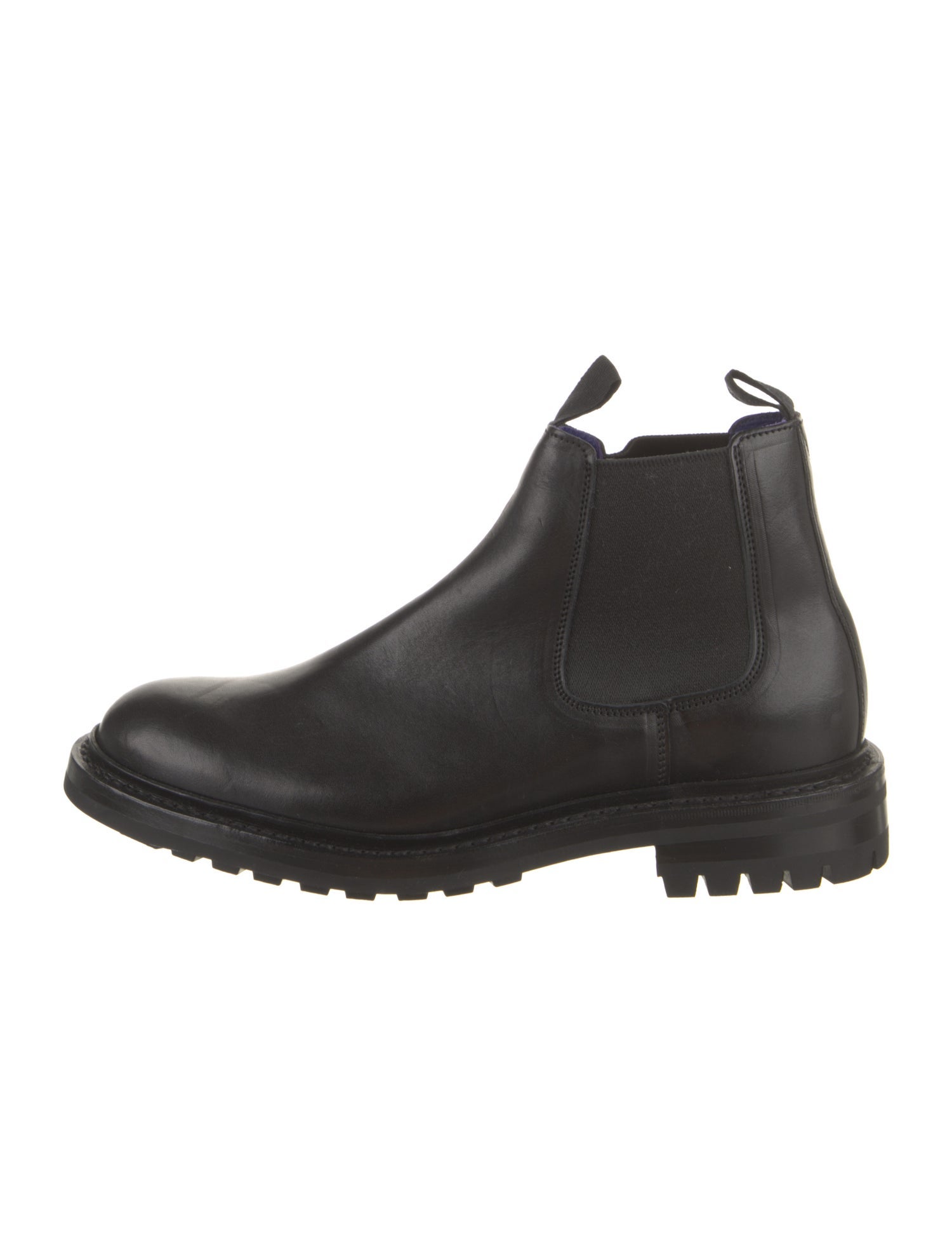 Burberry Leather Chelsea Boots