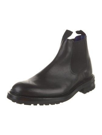 Burberry Leather Chelsea Boots