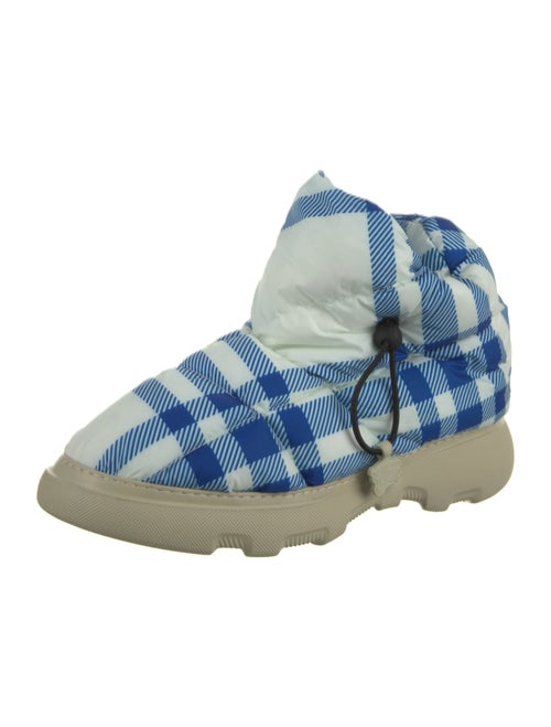 Burberry Nylon Printed Boots