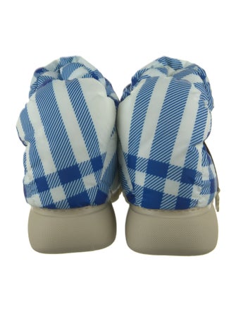 Burberry Nylon Printed Boots