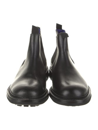 Burberry Leather Chelsea Boots
