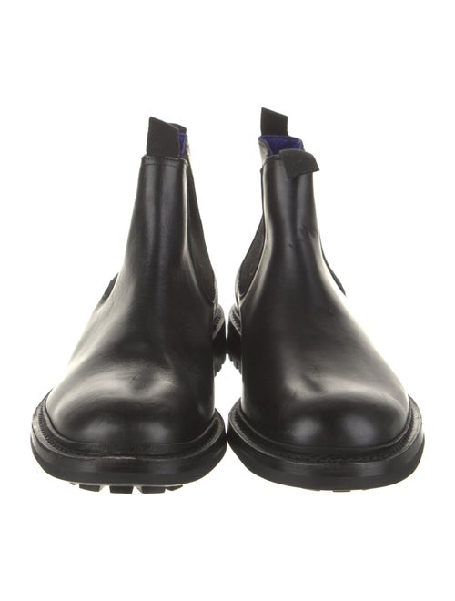 Burberry Leather Chelsea Boots