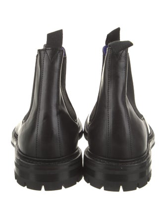 Burberry Leather Chelsea Boots