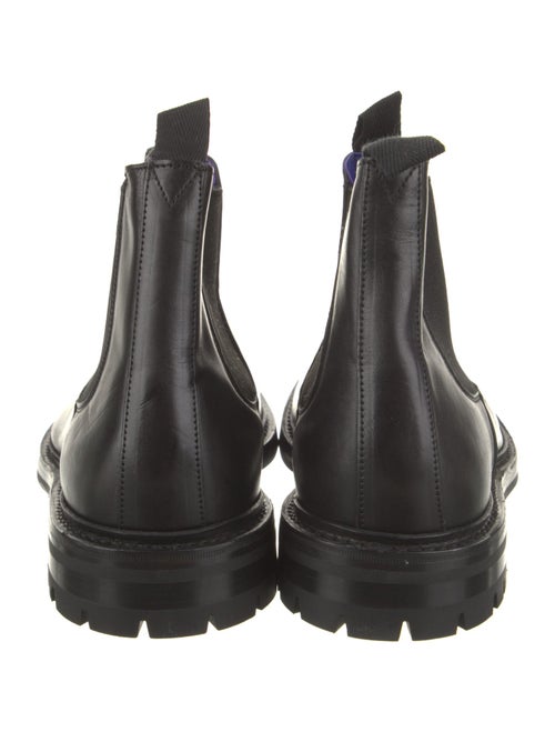 Burberry Leather Chelsea Boots