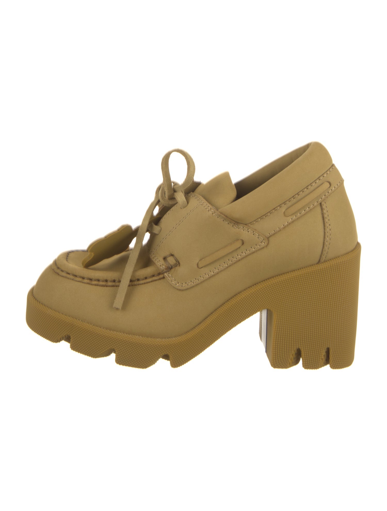 Burberry Suede Lace-Up Boots