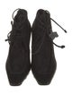 Burberry Suede Lace-Up Boots