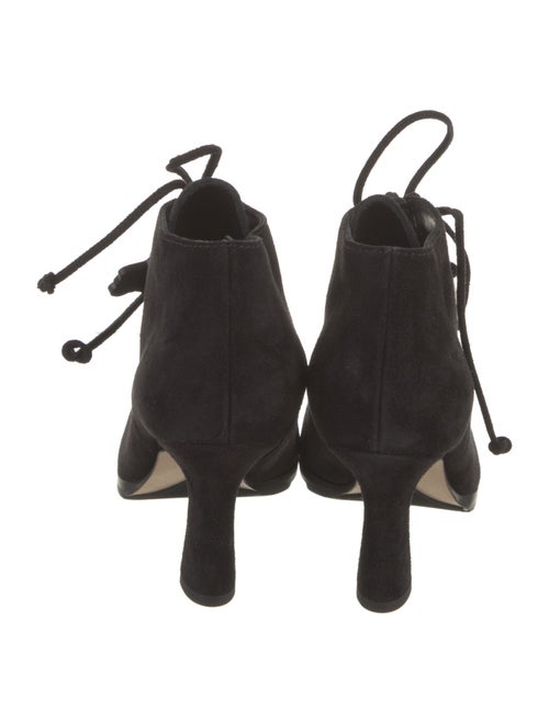 Burberry Suede Lace-Up Boots