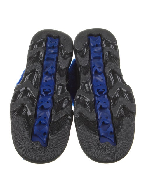 Burberry Suede Fur Trim Boots