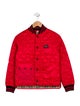 Burberry kid boys' red and black jacket