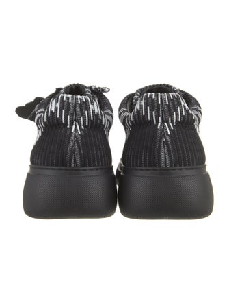 Burberry Printed Lace-Up Boots