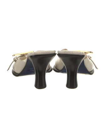 Burberry Leather Slides