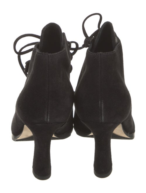 Burberry Suede Lace-Up Boots