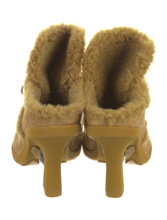 Burberry Suede Mules