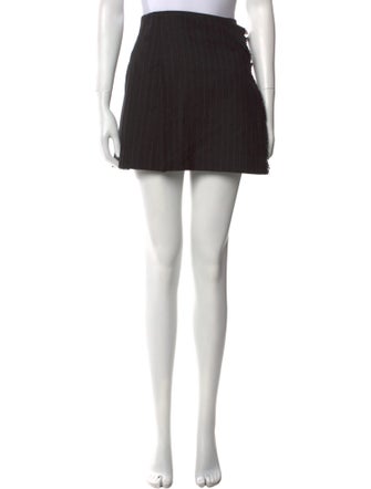 Burberry London Wool Mini Skirt