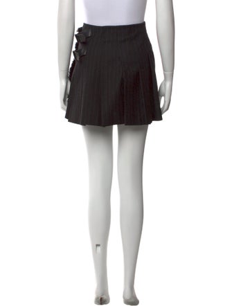 Burberry London Wool Mini Skirt