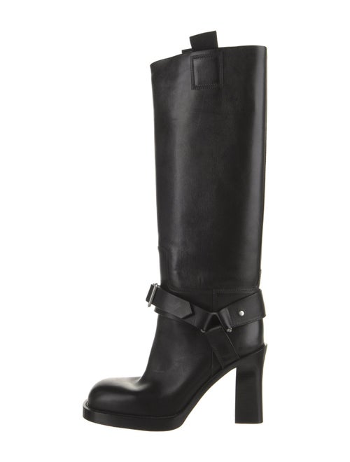 Burberry Leather Riding Boots