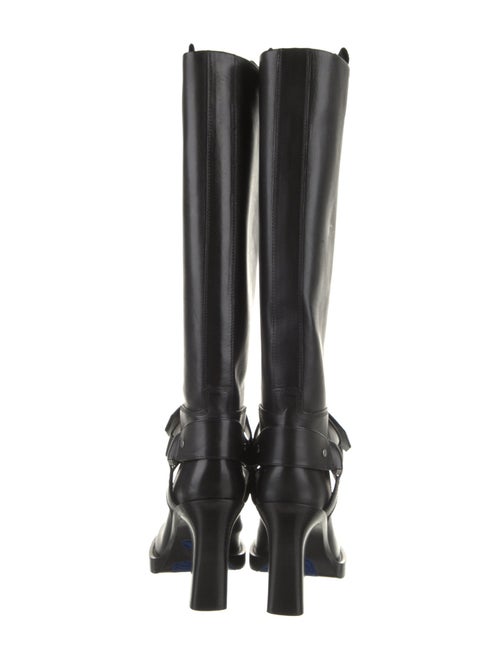 Burberry Leather Riding Boots