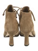 Burberry Suede Lace-Up Boots