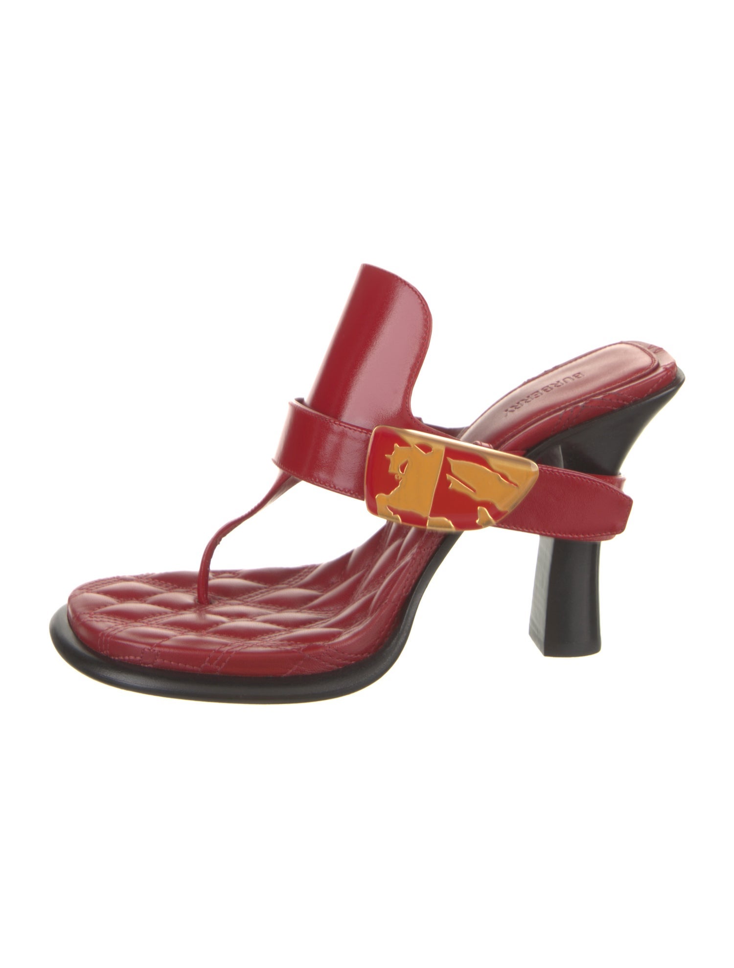 Burberry Leather Slides