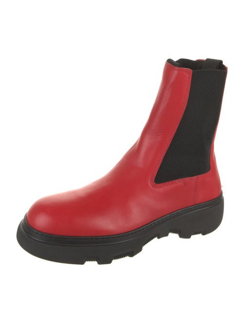 Burberry Leather Chelsea Boots