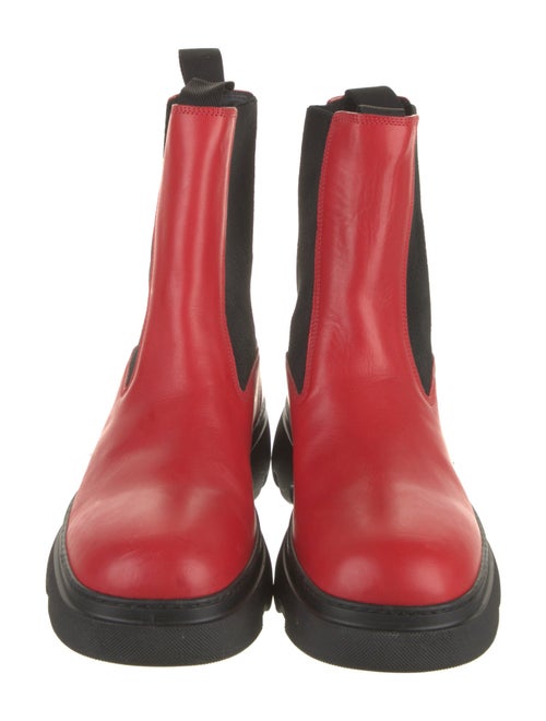 Burberry Leather Chelsea Boots