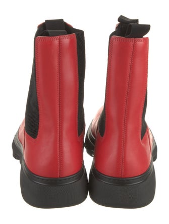 Burberry Leather Chelsea Boots