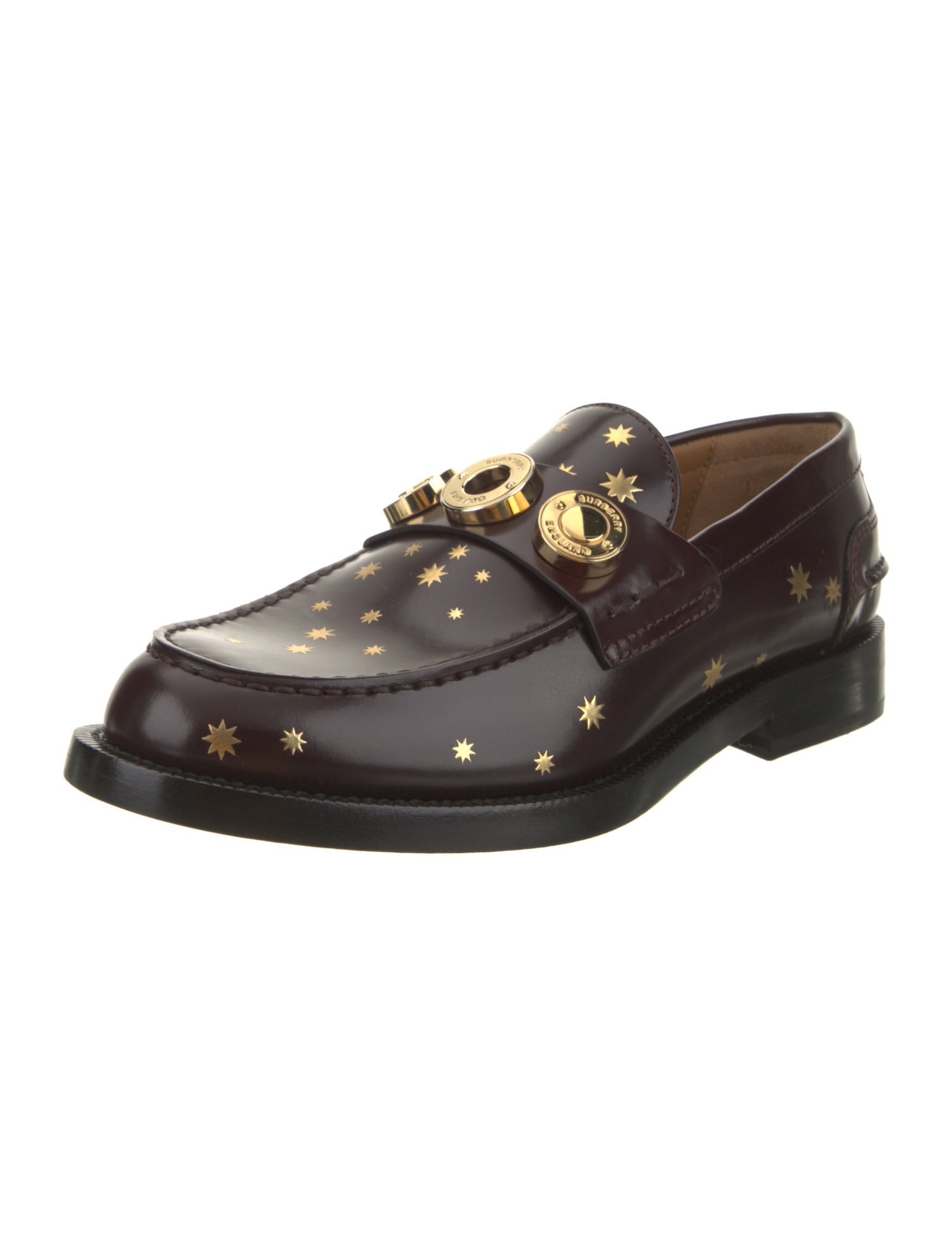 Burberry Leather Loafers