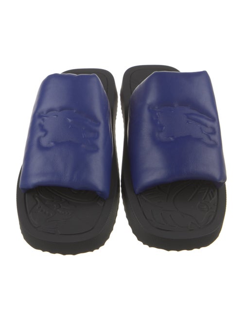 Burberry Leather Slides