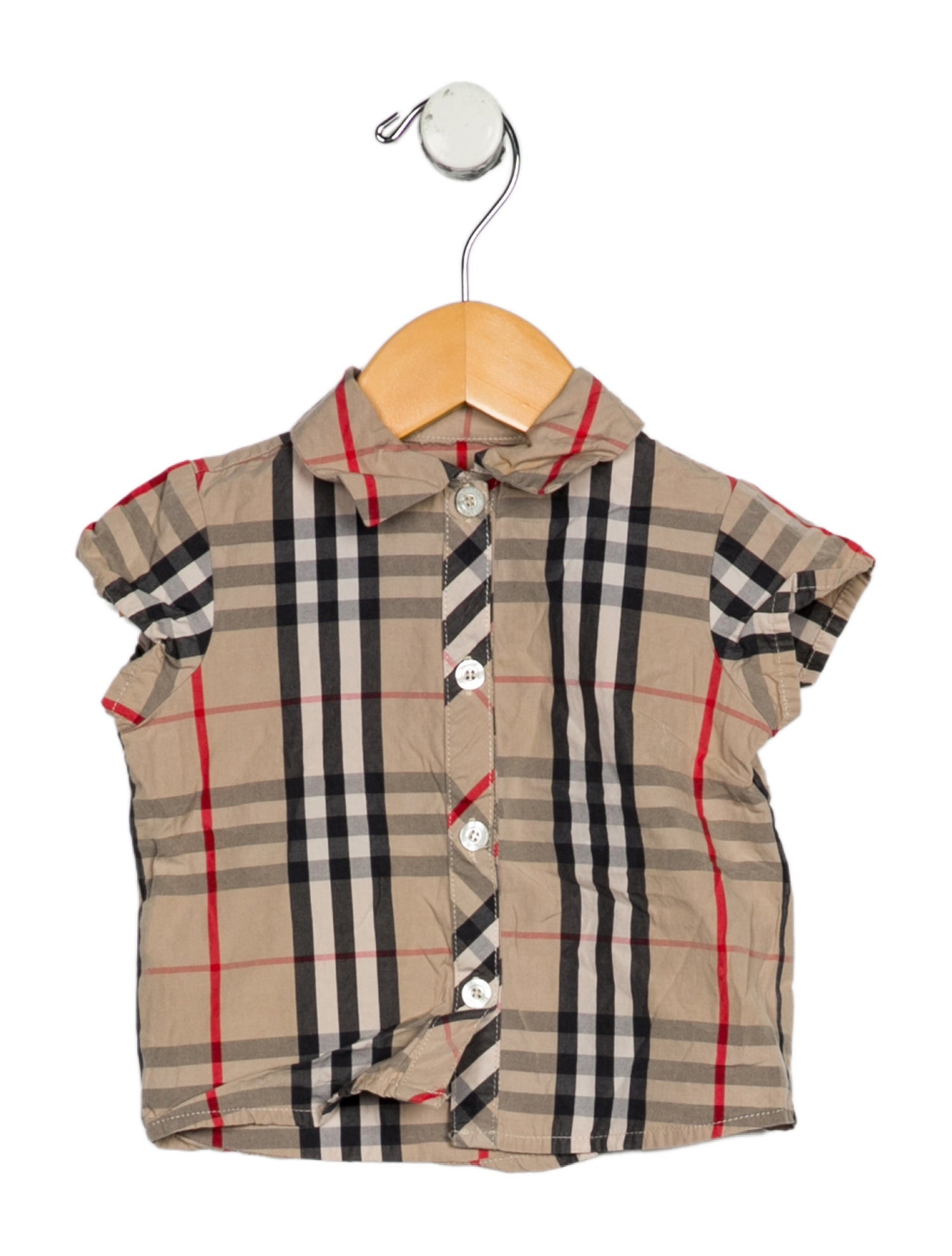 Burberry infant boys' multicolored shirt