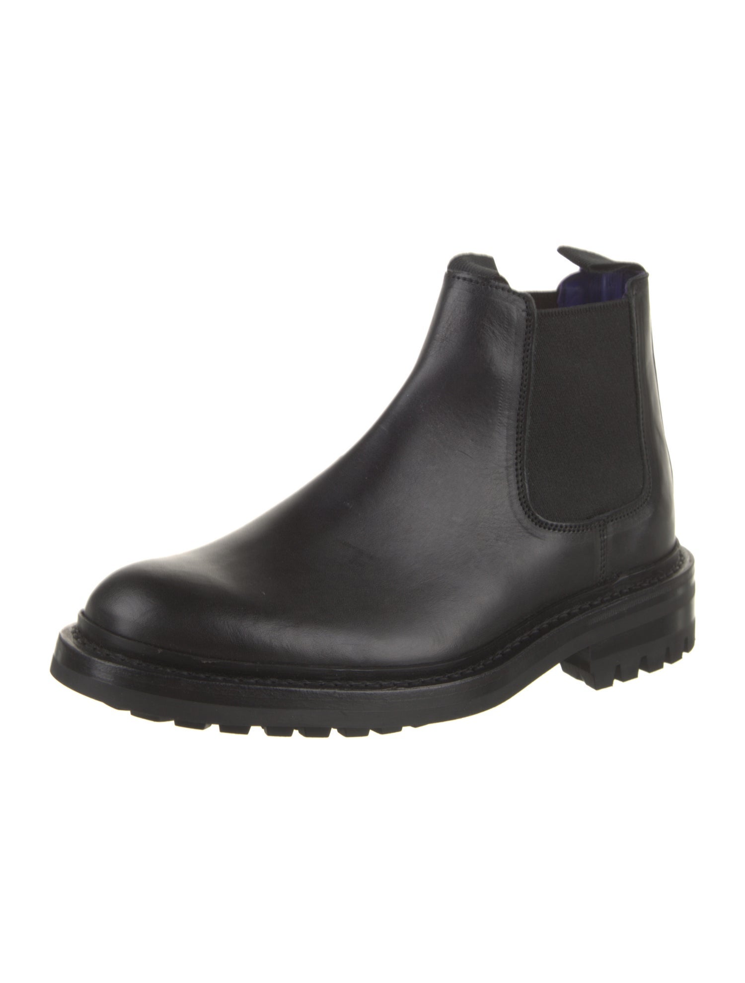 Burberry Leather Chelsea Boots