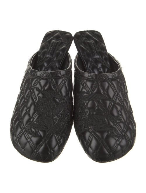 Burberry Leather Mules