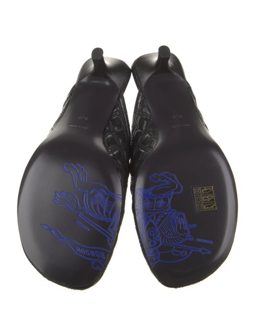 Burberry Leather Mules