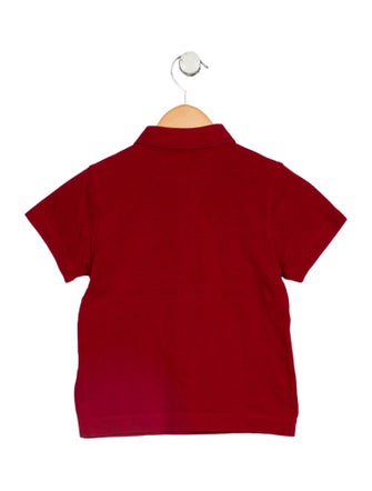 Burberry kid boys' red shirt