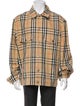Burberry Nova Check Pattern Trucker Jacket
