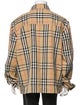 Burberry Nova Check Pattern Trucker Jacket
