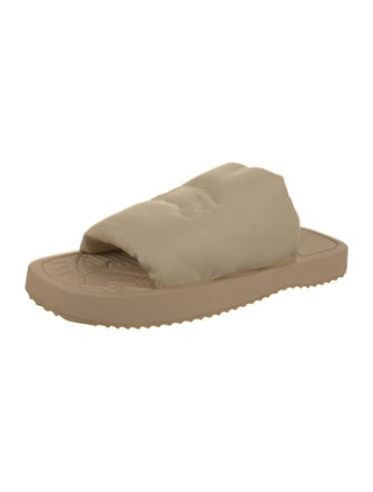 Burberry Leather Slides