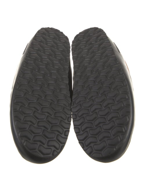 Burberry Nylon Plaid Print Slippers